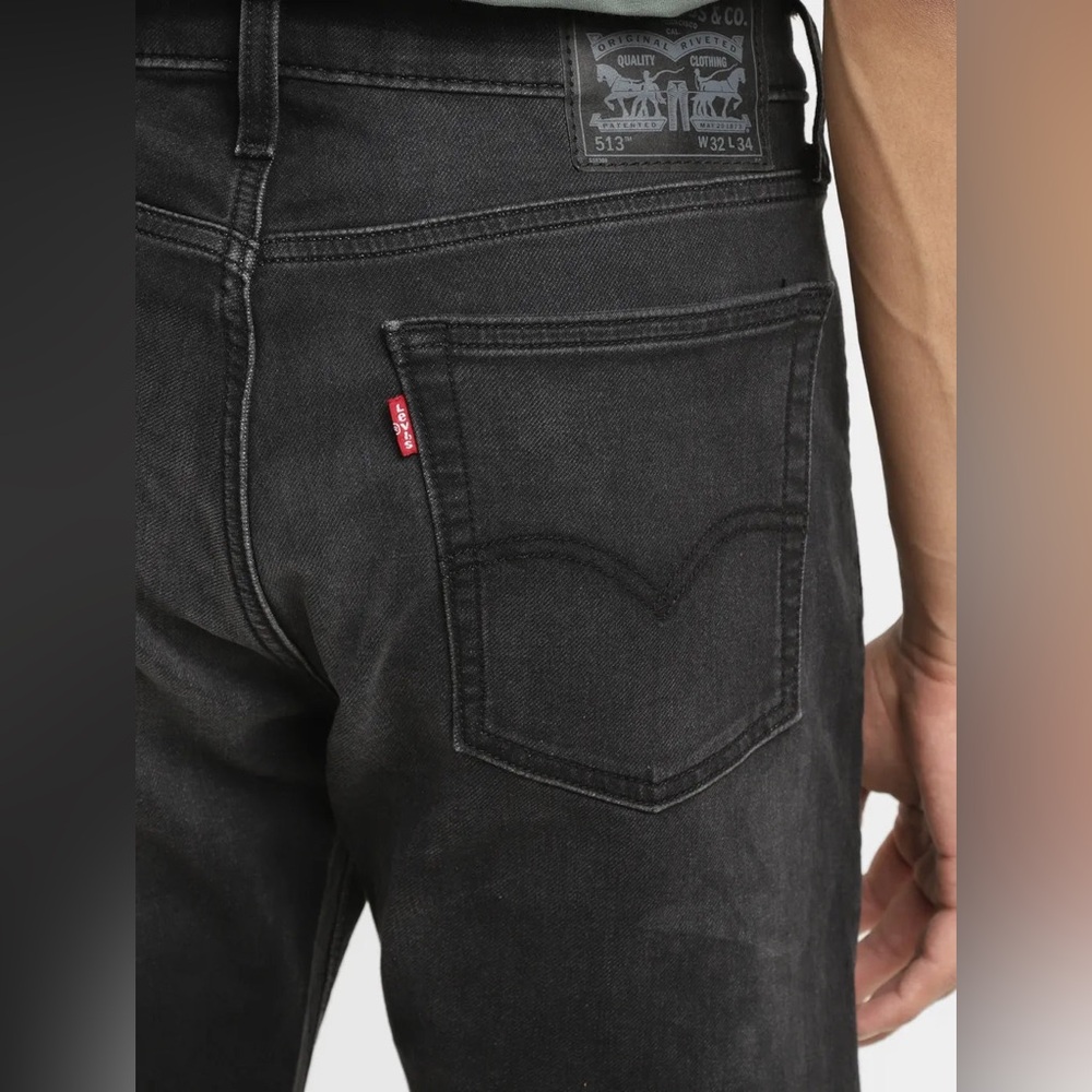 Levi's Dark Gray 513 Jeans
